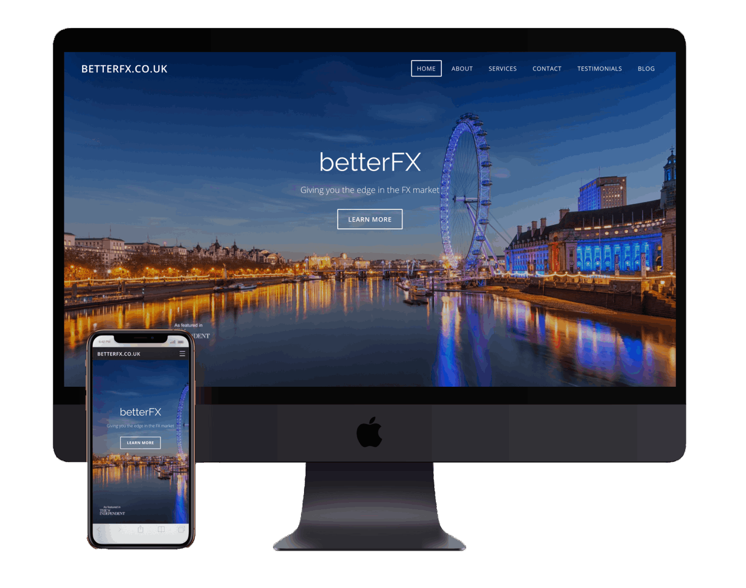 Webbel UK's website design service